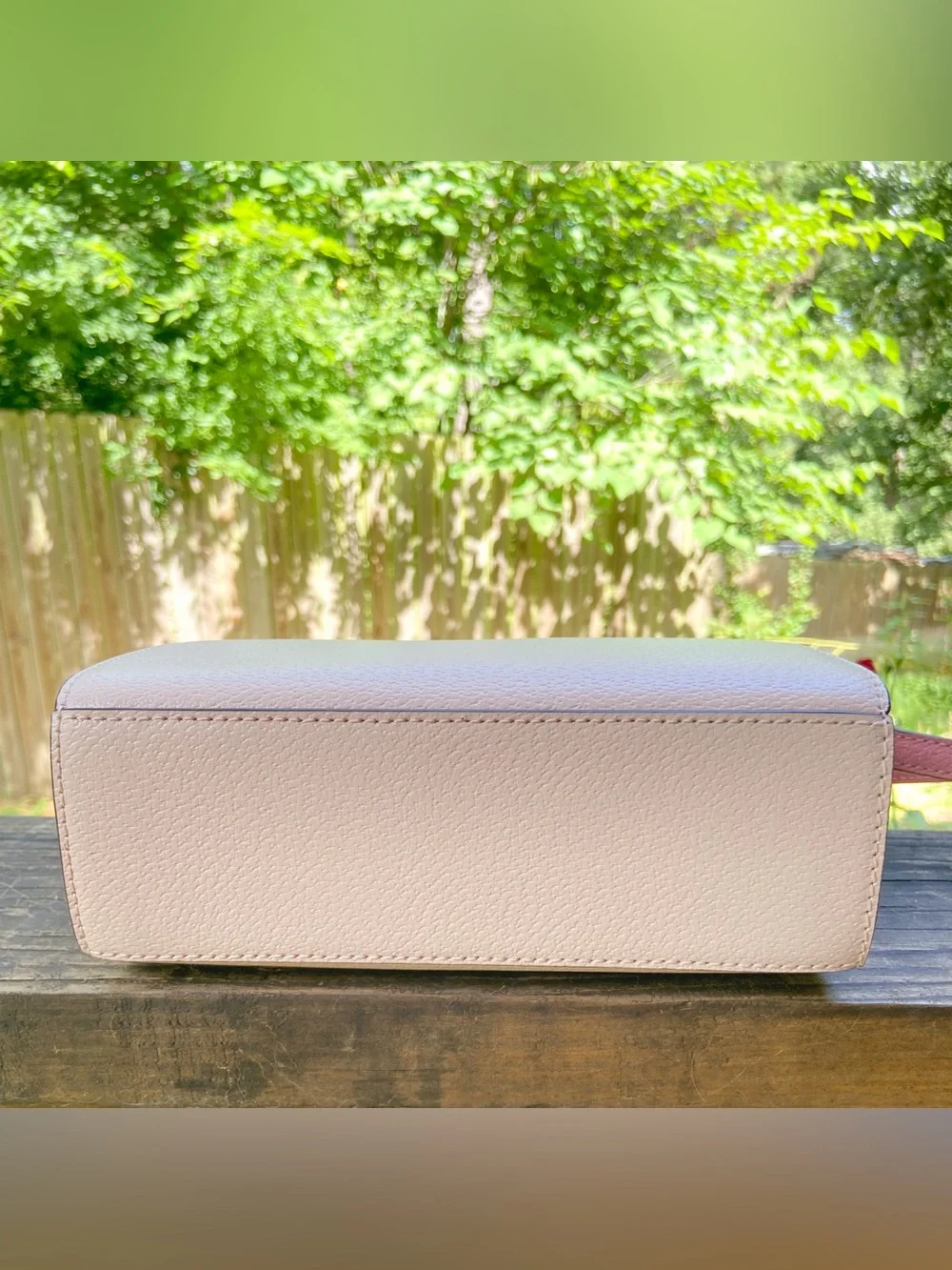 Kate Spade Grand Street Hayden Leather Crossbody Bag Pink Color Block BalletCore